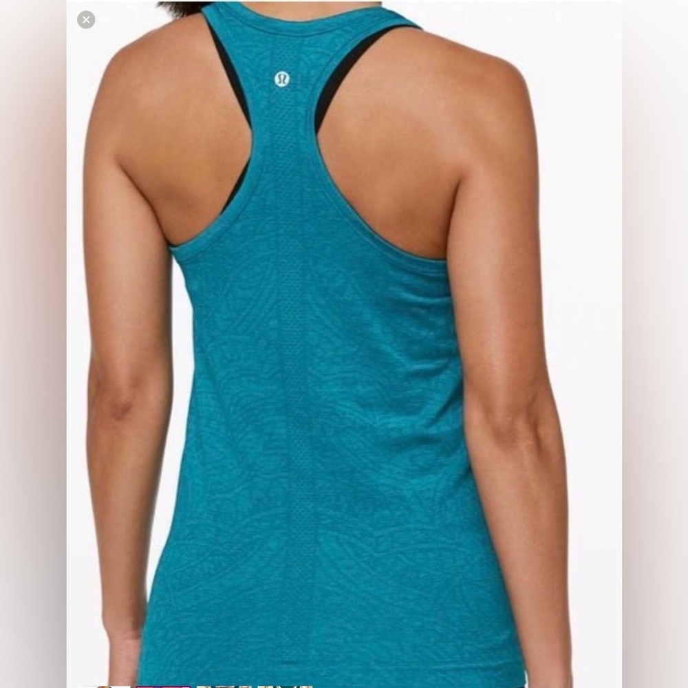 🌼LULULEM🍋N Swiftly Speed Racerback, Mandala - Cyprus Size 12
